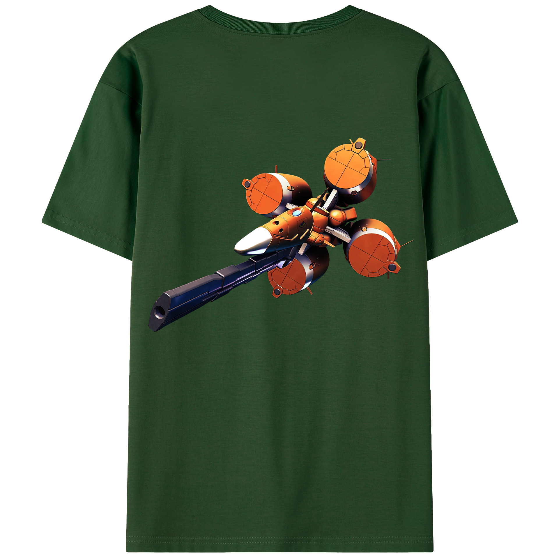 （画像用） 機動戦士ガンダム Mobile Suit Gundam 綿100％半袖Tシャツ（背面プリント）